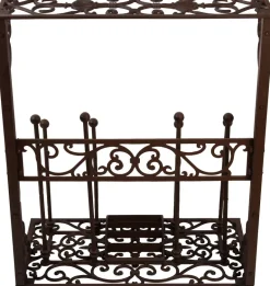 Porte bottes de jardin en fonte (4 paires)