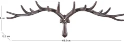 Porte manteau en fonte Cerf