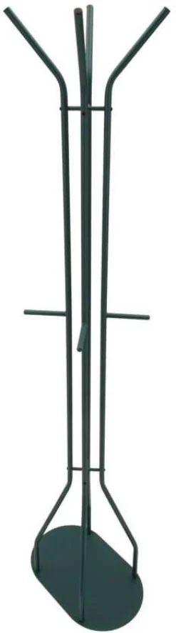 Porte manteaux en métal Saturn 45 x 28 x 178 cm (Vert)