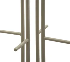 Porte manteaux en métal Saturn 45 x 28 x 178 cm (Gris)