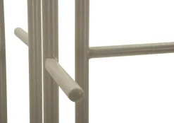 Porte manteaux en métal Saturn 45 x 28 x 178 cm (Gris)