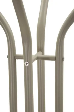 Porte manteaux en métal Saturn 45 x 28 x 178 cm (Gris)