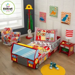 Porte manteaux pour enfant Pompier