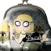 Porte-monnaie clip Louisa