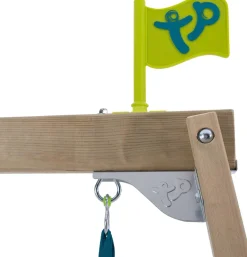 Portique avec 2 balançoires et une glissière Forest