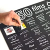 Poster 50 cases à découvrir (Lieux à découvrir)