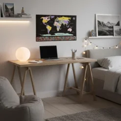 Poster à gratter Carte du monde