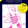 Poster phosphorescent 30 x 40 cm (Bunny)