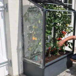 Potager mural premium à adosser avec couverture de protection