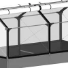 Potager premium avec serre et protection Veg