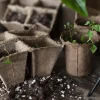 Pots de plantation bio sans tourbe (20 pots - 6cm - carrés)