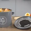 Poubelle de cuisine à compost ronde 6 litres