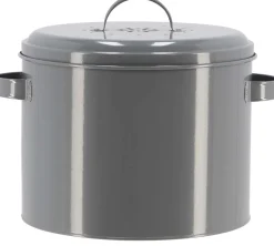 Poubelle de cuisine à compost ronde 6 litres