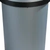 Poubelle 45 L avec couvercle plat Twinga (Gris)