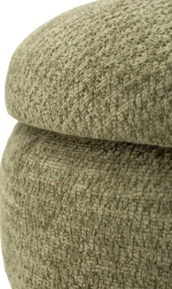 Pouf en tissu 2 en 1 Nordic (Set de 2) (Vert)