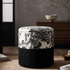 Pouf en tissu 2 en 1 Oriental 40 x 42 cm