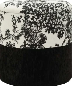 Pouf en tissu 2 en 1 Oriental 40 x 42 cm