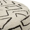 Pouf en tissu Nairobi 44 x 40 cm
