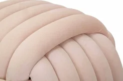Pouf en tissu Softy 45 x 45 x 45 cm (Rose)