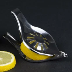 Presse citron en inox 12 cm