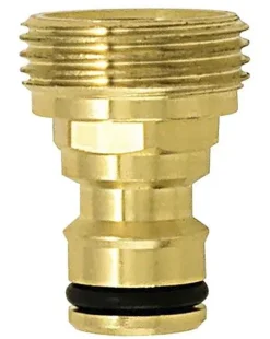 Raccord mâle automatique en laiton (15x21)