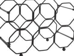 Range bouteilles en métal Honey (Noir)