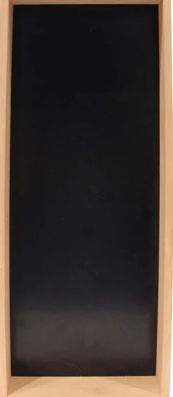 Rangement en bois pour tiroir fond noir (38 x 15 x 7 cm)