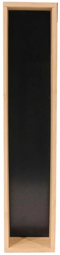 Rangement en bois pour tiroir fond noir (38 x 8 x 7 cm)
