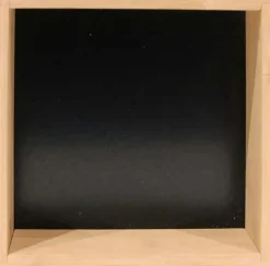 Rangement en bois pour tiroir fond noir (15 x 15 x 7 cm)