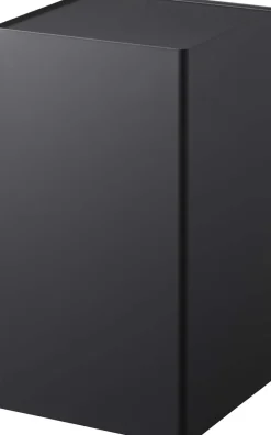 Rangement pour toilettes sur roulettes Caster (Noir)