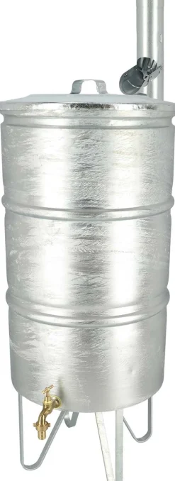 Récupérateur d'eau de pluie en zinc