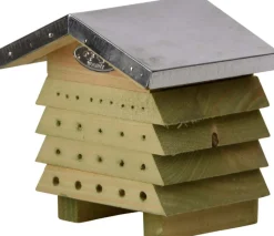 Refuge à abeilles en bois et zinc