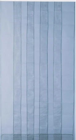 Rideau de porte moustiquaire en fibre de verre Arles (6 bandes)