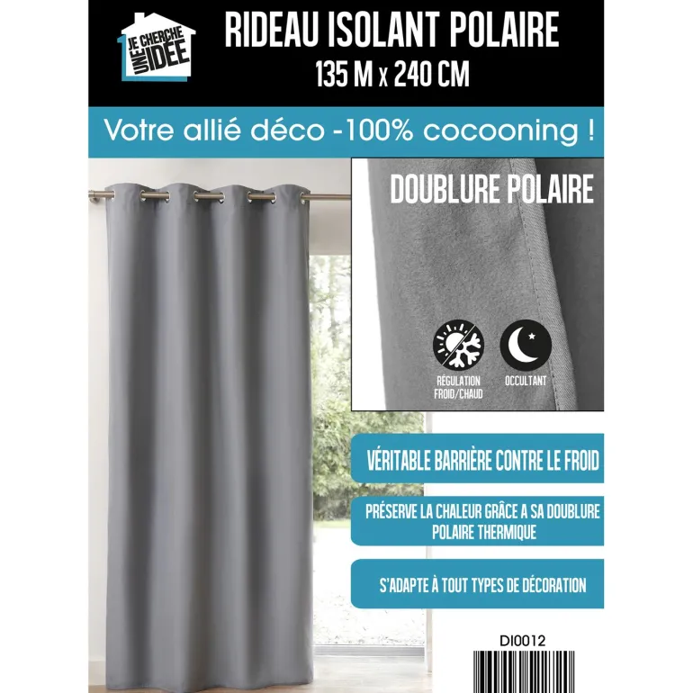 Rideau isolant polaire 135 x 240 cm