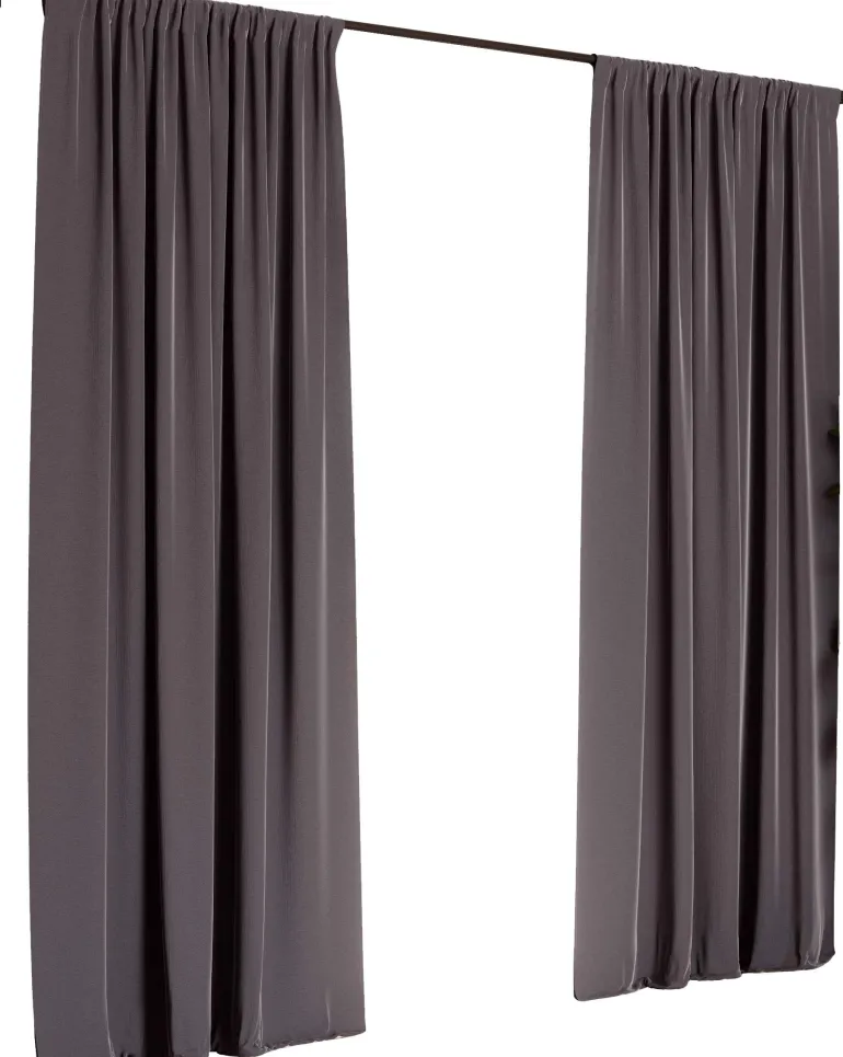 Rideaux occultants Twilight 241 x 132 cm (Lot de 2) (Anthracite)