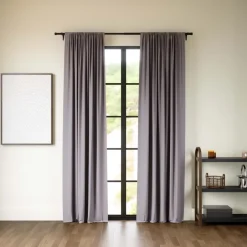 Rideaux occultants Twilight 241 x 132 cm (Lot de 2) (Anthracite)