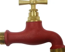 Robinet extérieur laiton coloré (Tuile)