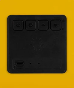 Réveil avec enceinte Bluetooth Funky Vibes (Jaune et Vert)