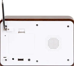 Réveil avec radio FM Retro (Marron)