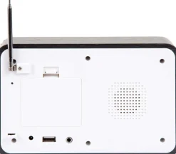 Réveil avec radio FM Retro (Noir)