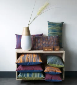 Réveil en bois carré Cube (Bois foncé)