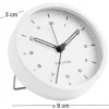 Réveil en métal style moderne Tinge (Blanc)