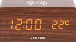Réveil matin avec chargeur induction Block