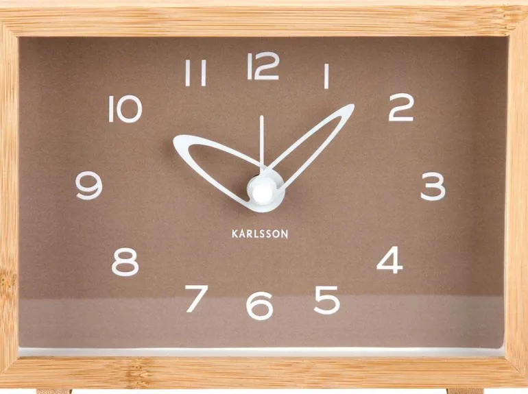 Réveil matin en bambou Tipico (Mocha)