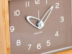 Réveil matin en bambou Tipico (Mocha)