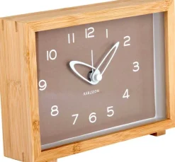 Réveil matin en bambou Tipico (Mocha)