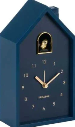 Réveil matin en plastique Cuckoo Oro (Bleu foncé)