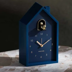 Réveil matin en plastique Cuckoo Oro (Bleu foncé)