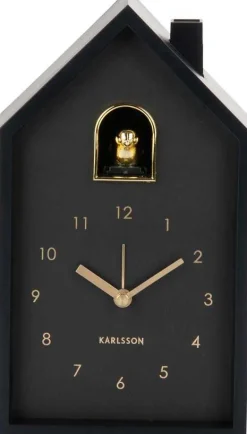 Réveil matin en plastique Cuckoo Oro (Noir)