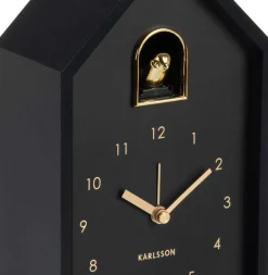 Réveil matin en plastique Cuckoo Oro (Noir)